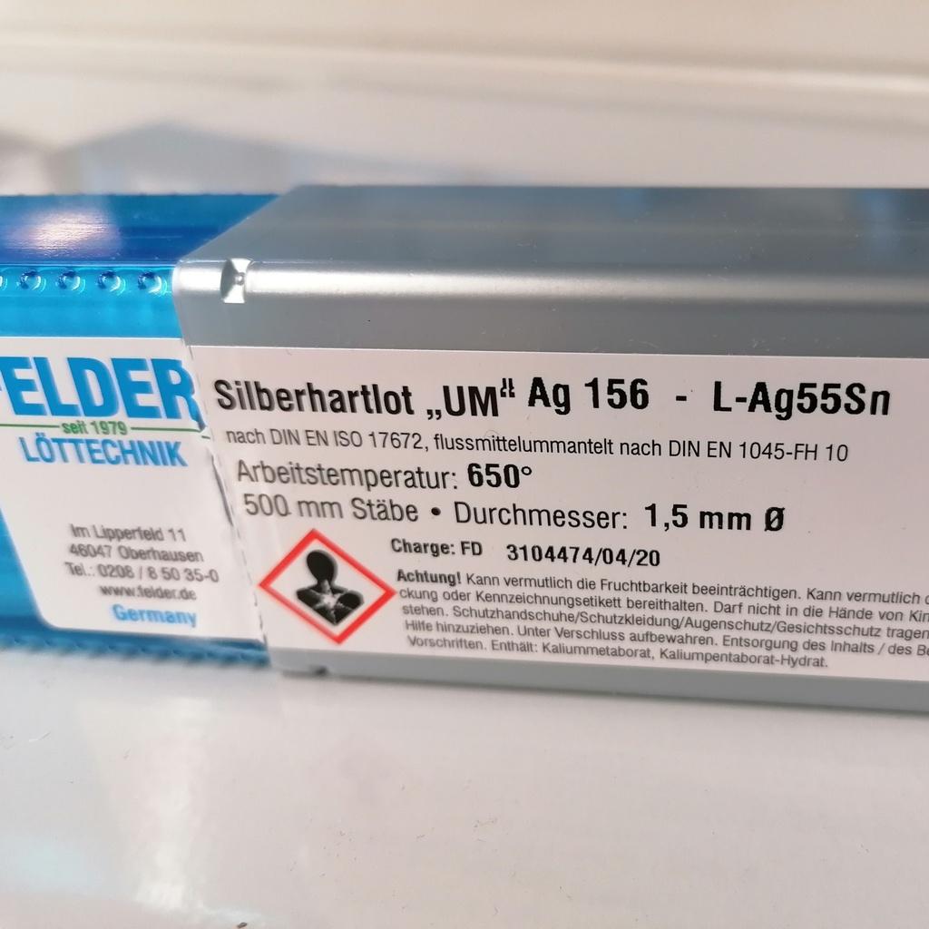Felder Silberlot AG 102 AG 156