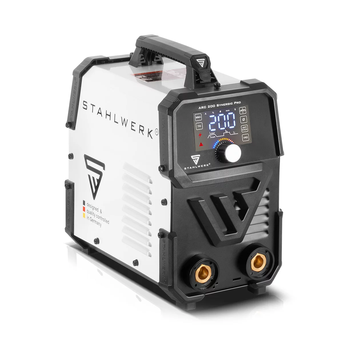 stahlwerk-arc-200-synergic-pro-elektroden-schweissgeraet-vollsynergischer-mma-e-hand-lift-tig-inverter-mit-200-ampere-und-igbt-technologie~7