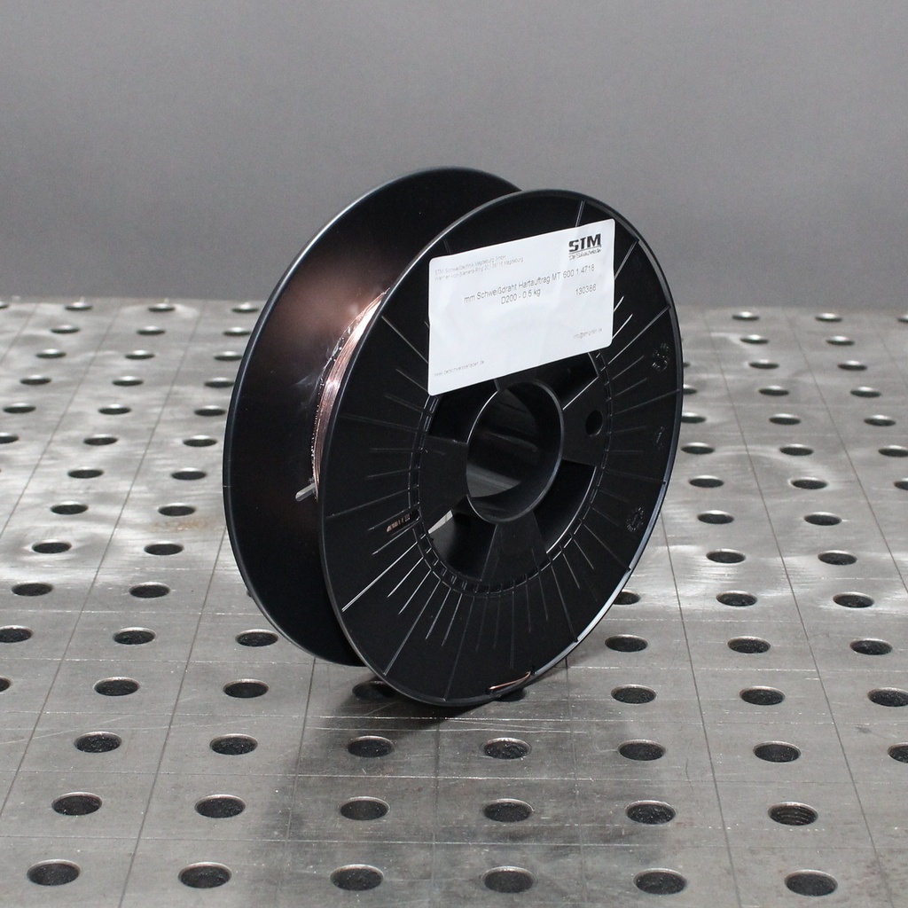 1,0 mm Schweißdraht Hartauftrag MT 600 1.4718