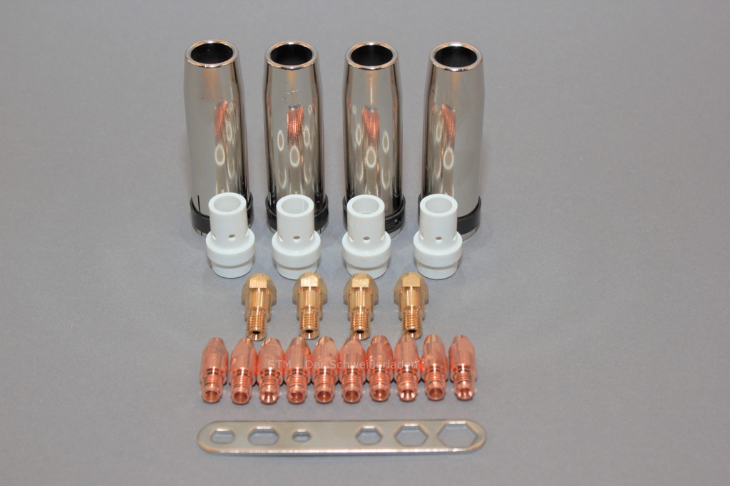 Verschleißteile Set für Schweißbrenner MB 36 M8