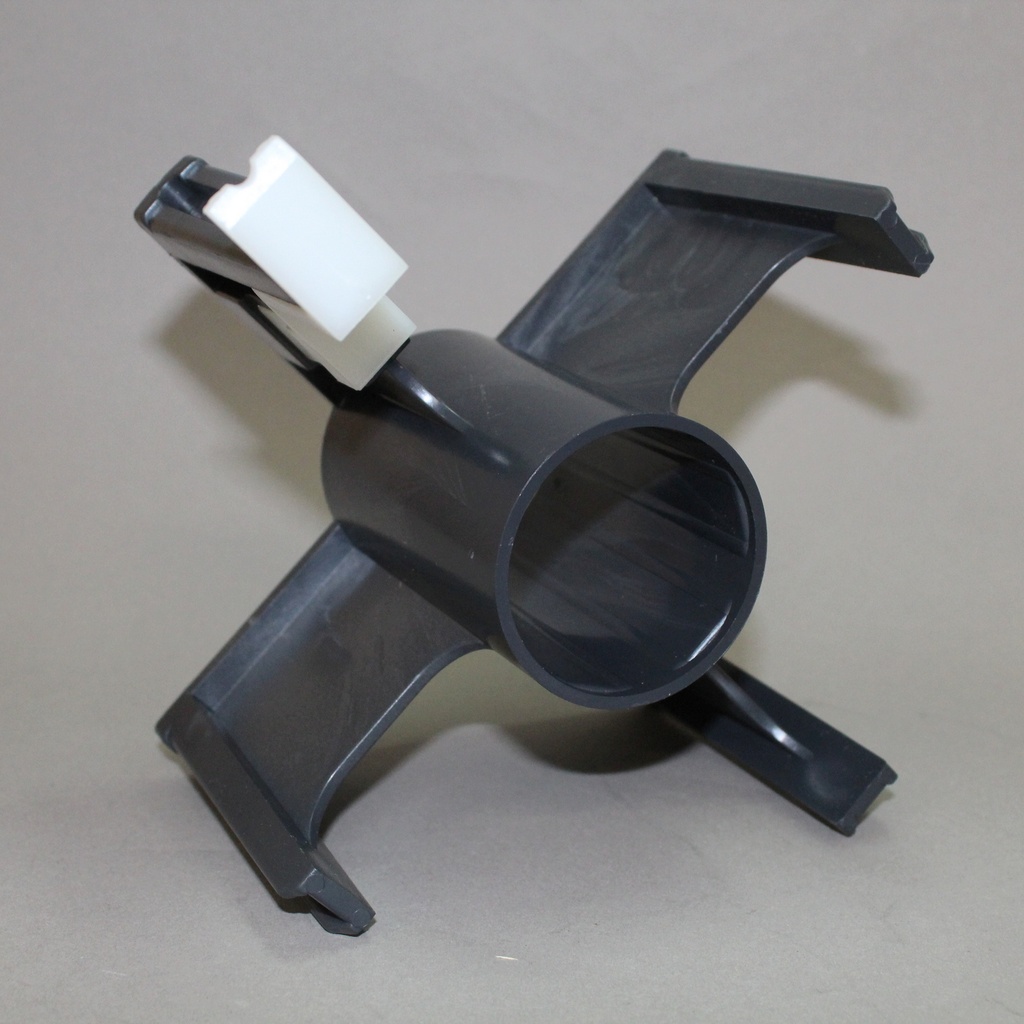 Spulenadapter, schwarz, 4 Arme Standard