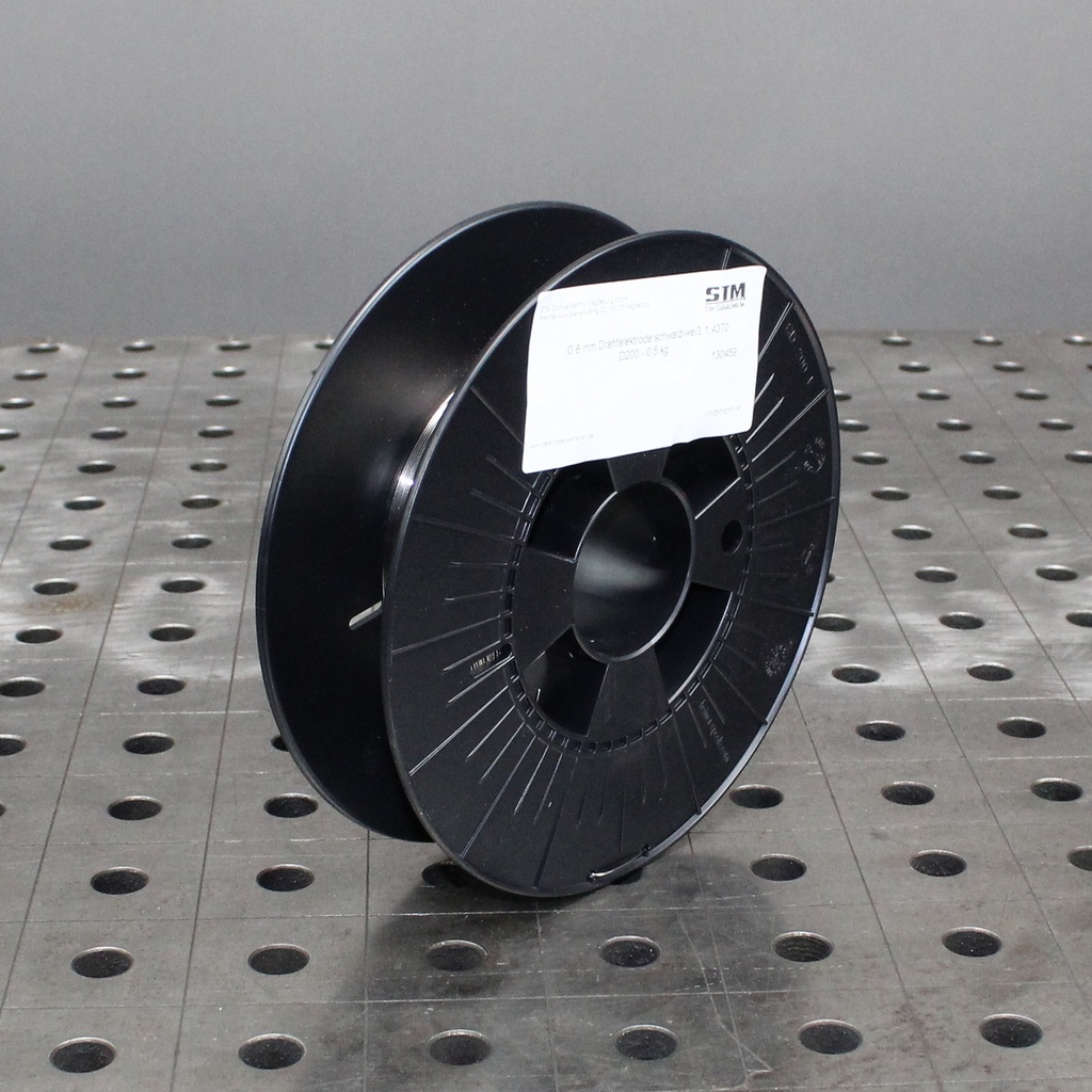 0,8 mm Schweißdraht Edelstahl 1.4370 (schwarz-weiß)