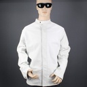 Schweißerjacke aus Narbenleder, verd. DKL.