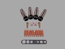Verschleißteile Set MB24/240 M6 0,8mm Alu