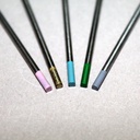 Wolframelektroden zum WIG-Schweißen grau, gold, grün, pink, türkis